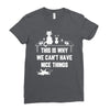 This Is Why We Can't Have Nice Things Ladies Fitted T-Shirt