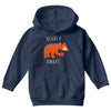 bearly awake Youth Hoodie