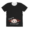 June Peeking Out Baby Boy All Over Women's T-shirt