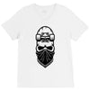 skate skull V-Neck Tee
