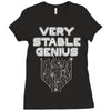 Very Stable Genius Ladies Fitted T-Shirt