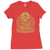 budha indie Ladies Fitted T-Shirt