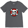comic skull V-Neck Tee