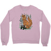 polygon fox graphic Crewneck Sweatshirt