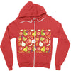 apples and pears Zipper Hoodie