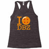 i love dbz Racerback Tank