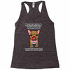 be the person your dog thinks you are Racerback Tank