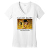 Gustav Klimt The Kiss Women's V-Neck T-Shirt
