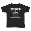Scorpio Woman Toddler T-shirt