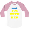 i am with her 3/4 Sleeve Shirt