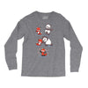 red fusion Long Sleeve Shirts