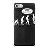 banksy funny human evolution indie iPhone 7 Case