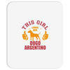 This Girl Loves Her Dogo Argentino Mousepad