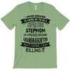 Super Cool Stepmom Of A Freaking Awesome Granddaughter T-Shirt