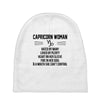 Capricorn Woman Baby Beanies