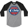 independence day 3/4 Sleeve Shirt