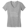person against humanity Women's V-Neck T-Shirt