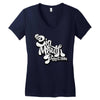 big Women's V-Neck T-Shirt