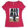 funny  mad max and dog, ideal gift or birthday present Women's Triblend Scoop T-shirt