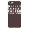 world's greatest farter funny iPhone 6/6s Plus Case