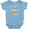 I'm a june woman I was born with my heart Baby Onesie
