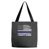 I Don't Kneel Tote Bags