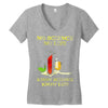 no science no life alternative fact ear Women's V-Neck T-Shirt