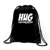 hug machine funny joke Drawstring Bags