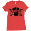 black beard Ladies Fitted T-Shirt