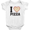 i Love Pizza Baby Bodysuit
