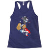 revenge of the damsels Racerback Tank