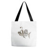 animal fishing tee graphic Tote Bags