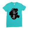 Monkey Father Ladies Fitted T-Shirt