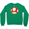 twitchy mushroom! Crewneck Sweatshirt