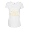 1975 model and still a classic Maternity Scoop Neck T-shirt