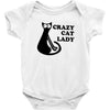 crazy cat lady Baby Bodysuit