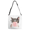 cat Adjustable Strap Totes