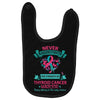 Thyroid Cancer Warrior Baby Bibs