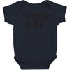 great in bed Baby Bodysuit