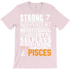 Strong Independent Motivated Pisces T-Shirt