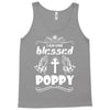 I Am One Blessed Poppy Tank Top