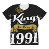 kings are born in 1991 All Over Women's T-shirt