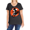 black attack Ladies Curvy T-Shirt