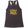 i text back Racerback Tank