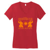 ninja Women's V-Neck T-Shirt