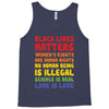 black lives matters, women's rights are human rights Tank Top