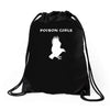 poison girls Drawstring Bags