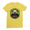bah hum pug Ladies Fitted T-Shirt
