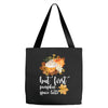 but first pumpkin space latte Tote Bags