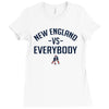 New England VS Everybody Ladies Fitted T-Shirt